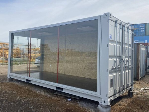 20ft Shop Container with Glass Front